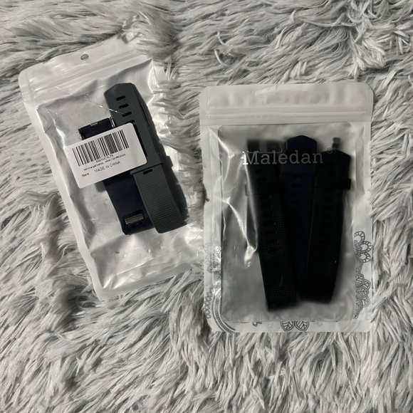 NWT • Maledan FitBit Charge 2 Wrist Band Replacement Straps (3 + 1.5 Packs) - Picture 5 of 12